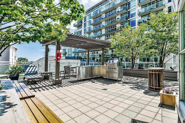 Patio Area with Barbecue