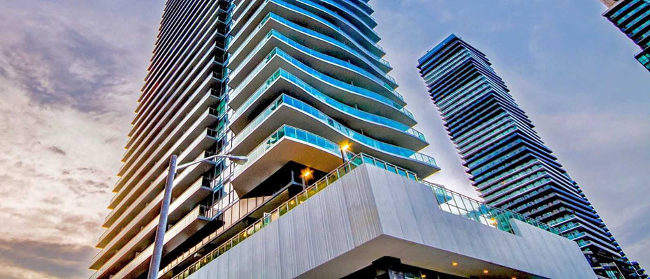 Jade Waterfront Condos at 33 Shore Breeze Drive, Etobicoke
