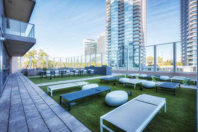 Terrace with Barbecues
